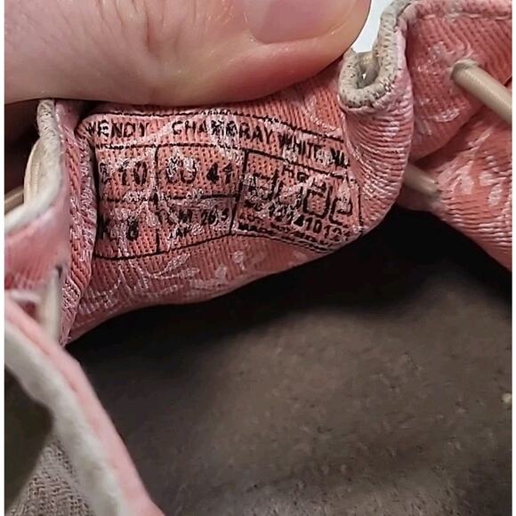 Hey Dude Wendy Chambray White Nut Size 10 Slip-On Shoes GUC - Picture 10 of 10